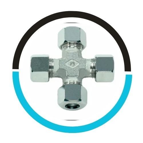 Cross Hydraulic Fittings