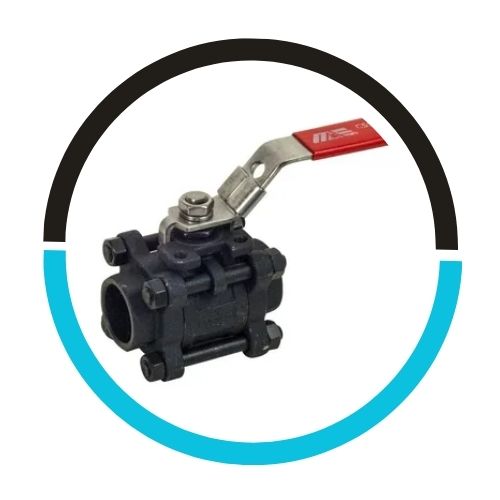 ASME Sa216 Gr. WCB Ball Valve in UAE