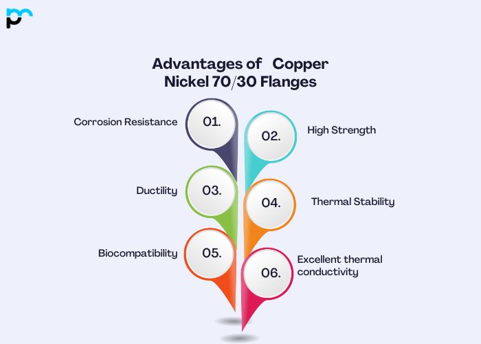 Advantages of Copper Nickel 70/30 Flanges