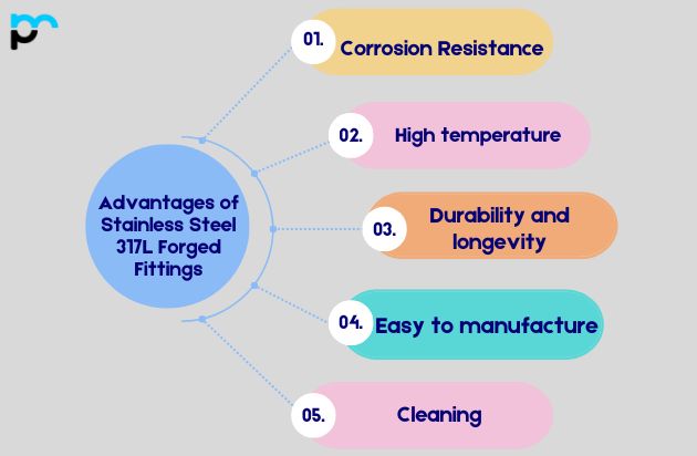Advantages of Stainless Steel 317L Forged Fittings