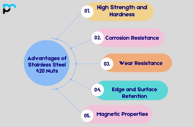 Advantages of Stainless Steel 420 Nuts