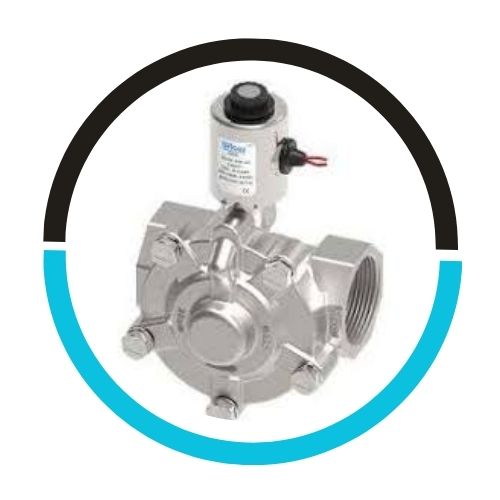 Air to open actuated diaphragm valve in UAE