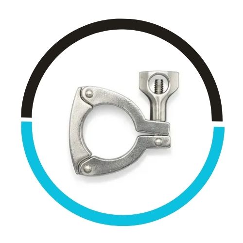 SS Double-Pin and Three-Segment Clamps in UAE